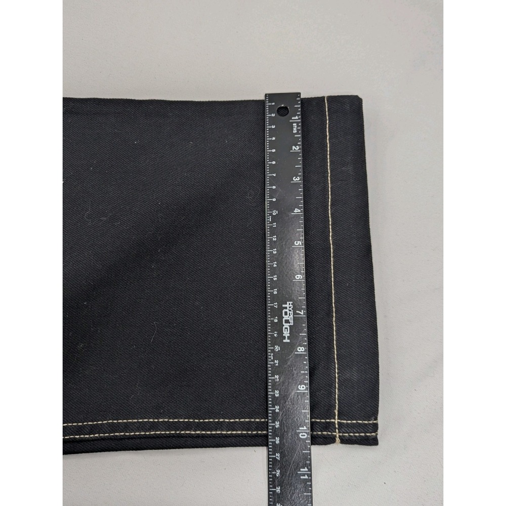 New No Tags Vintage Baggy Black Jnco Embroidered Phoenix 85 Jeans Wide Leg 30x30 - Picture 10 of 11